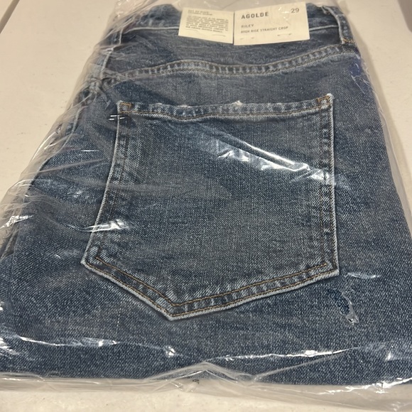 AGOLDE Riley High Rise Straight Jeans - Picture 4 of 11
